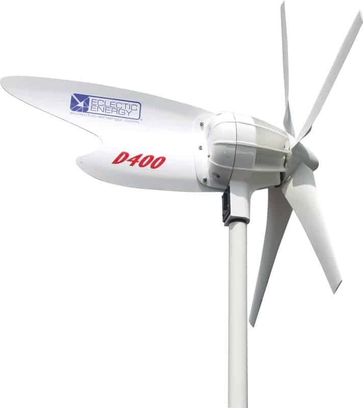Eclectic Energy Wind Generator - D400