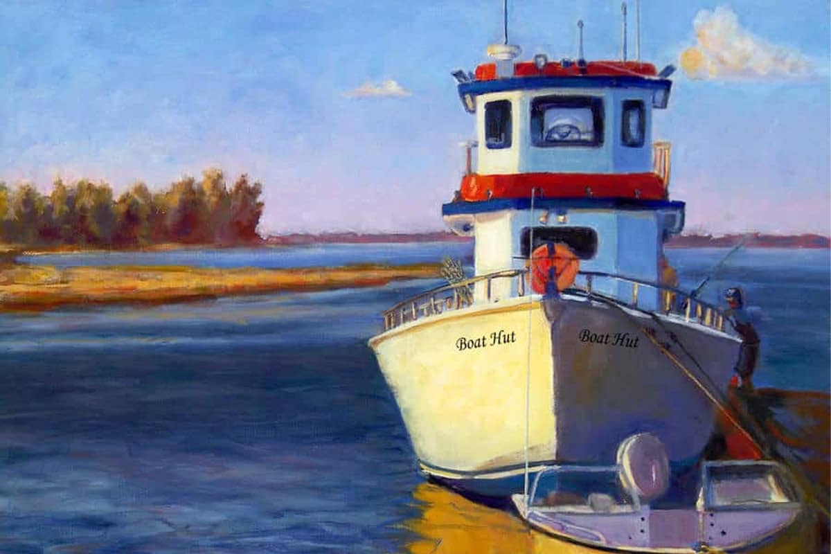 Mercruiser Boat Painting