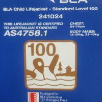 Child PFD Label