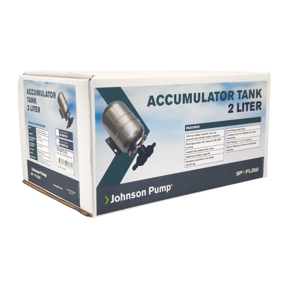 SPX Johnson 09-36572-02 - Accumulator Tank 2L Carton