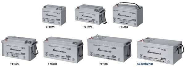 Mastervolt Battery Agm Standard 12V 130Ah