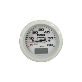 112110 Veethree Instruments GPS Speedometer Arctic White 0-60Mph