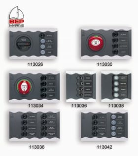 Marinco Switch Panel 125A Cb 1 X Tcb 3 X Pcb