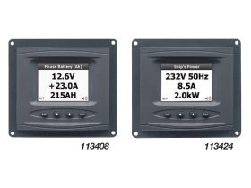 113408 BEP DC & Bilge Monitor Panel Volts/Amps Panel Mount