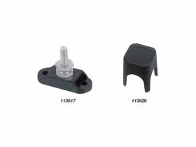 113449 BEP Insulated Power Stud 8mm Black