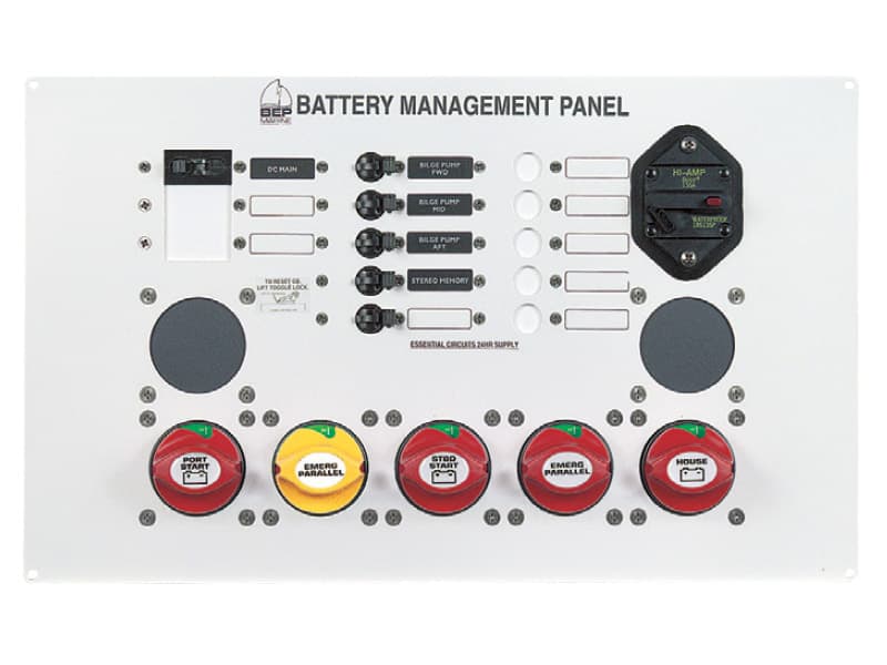 113678 BEP Battery Management Panel - Type Two