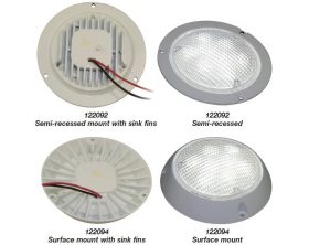 Light Dome Int/Ext Hd Alloy Recessed Led