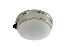 122120 Dome Light - Waterproof with Switch Stainless Steel 128mm