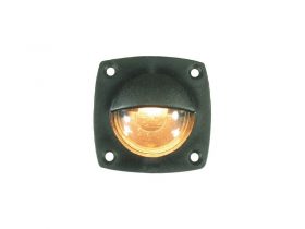 122252 Courtesy Light - Shielded Black PVC 12V 5W bulb
