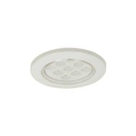 122382 Mini Dome Light - LED Recessed White Round 9 Bright LED
