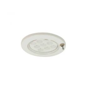 122383 Mini Dome Light - LED Recessed Switched White Round Switch 9 LED