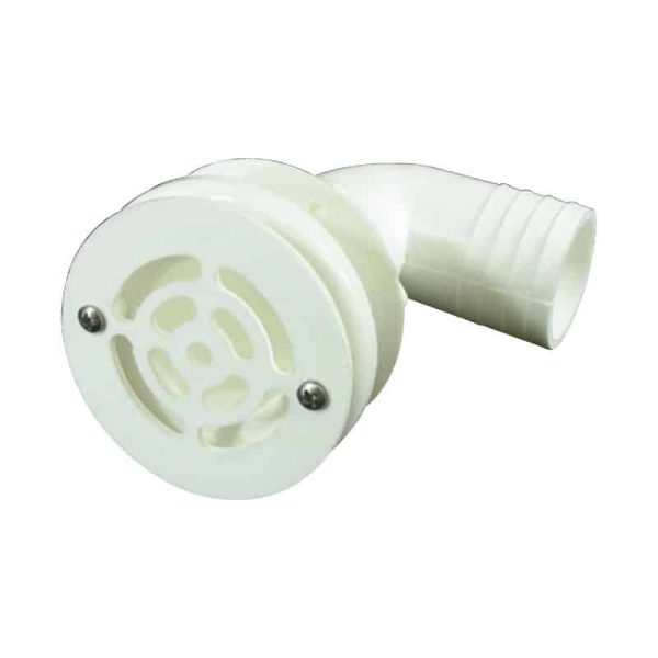 Drain Overflow 90O  38mm Hose