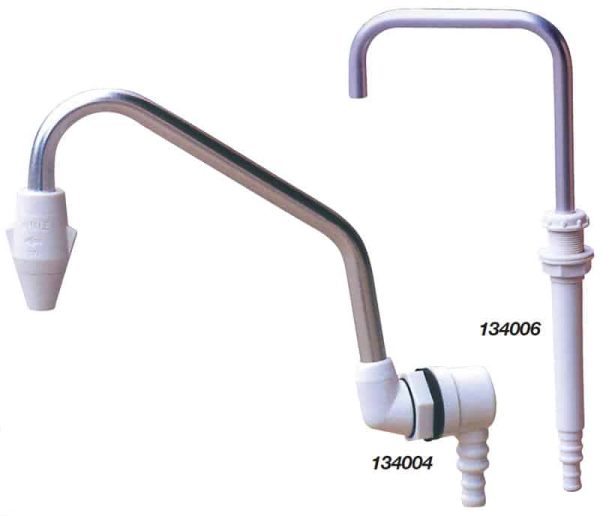 134006 Whale Telescopic Faucets White
