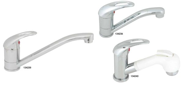 134240 Capri Tapware Range Combo tap/shower