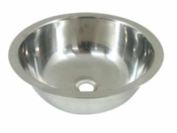 135026  Round Sink Stainless Steel 280X110mm