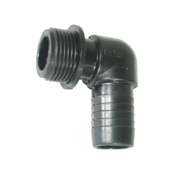 Hose Tail Poly Elbow 13mm X 1/2 Bspm