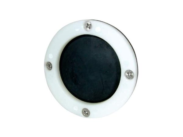 Scupper Surface Mount White Acetal 70mm Od