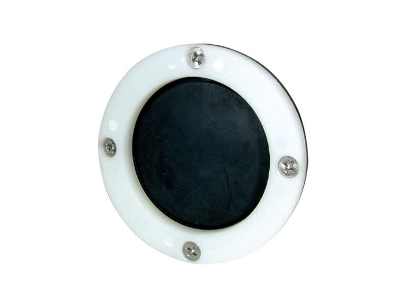Scupper Surface Mount White Acetal 70mm Od