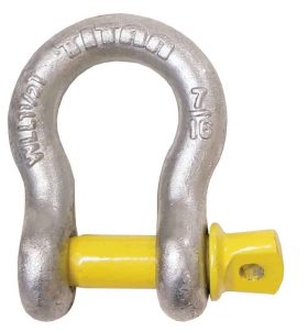 Shackle Bow Galv Rated 6mm