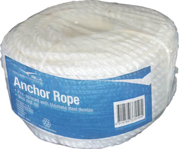 Rope Silver Anchor Coil 6mmx30M