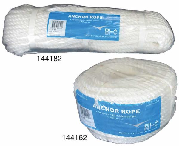 Rope Silver Anchor Hank 6mmx30M