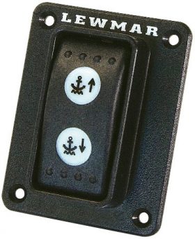 154486 Lewmar Guarded Rocker Switch Up-Off-Down