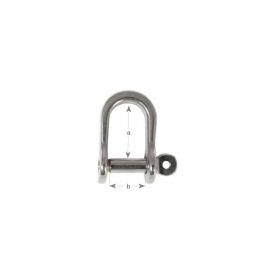 Shackle Dee Pressed G316 S/S 6mm
