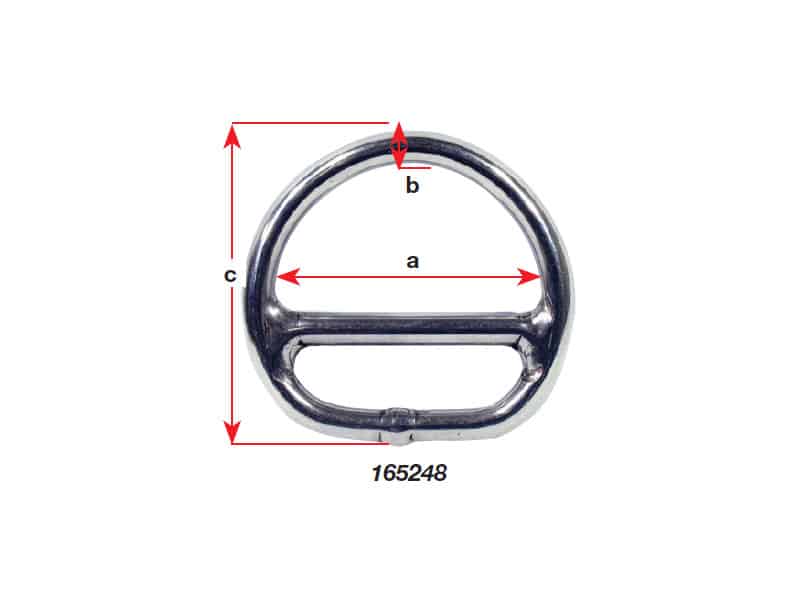 Ring Clew G304 S/S 6mm X 45mm