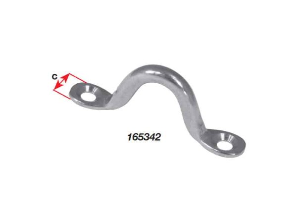 Saddle G304 S/S 4mm X 40mm