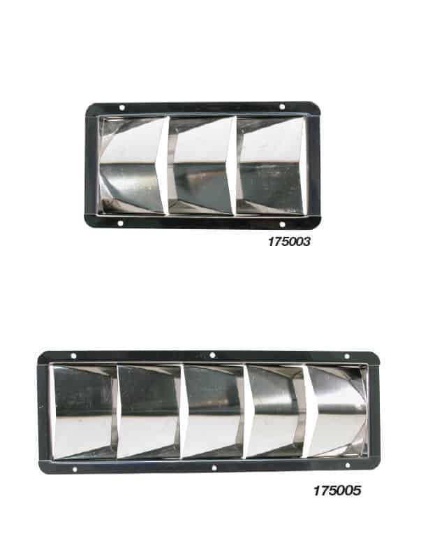 Vent 3 Louvre S/S 210X112mm