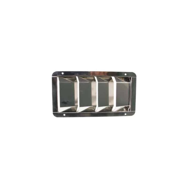 Vent 4 Louvre S/S 210X112mm