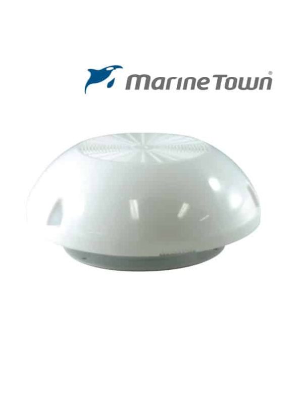 Vent Dome Plastic White 215mm Od