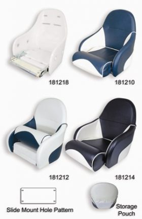 Seat Ocean Shell Only With Bolster