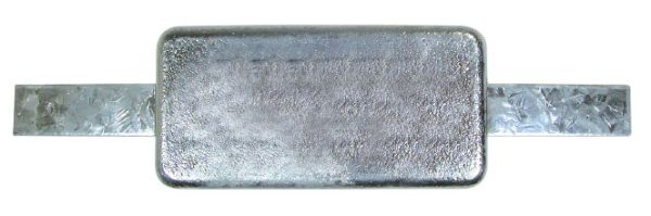 Martyr Anode Alloy Block With Strap Zinc 155X155X28mm