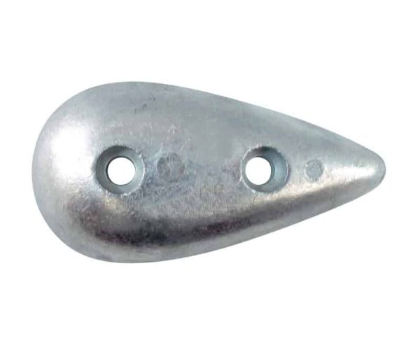 Martyr Anode Alloy Teardrop With Holes 132X52X25mm