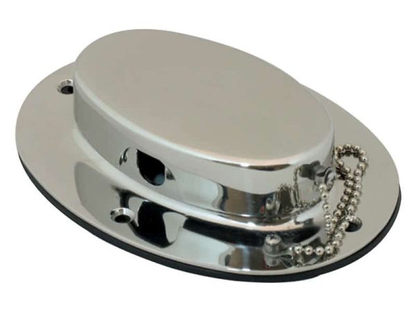 Hawse Hole Oval With Lid S/S 160X115mm 192160