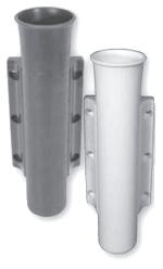 Rod Holder Side Mount White Plastic