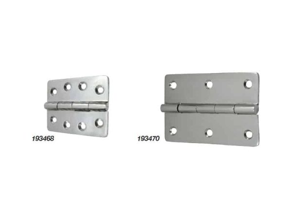 193468 Non Mortise Butt Hinge - Stainless Steel 101X82x11mm