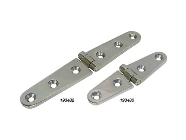 193482 Strap Hinges - Cast Stainless Steel 155X26mm