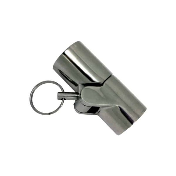 195075 Marine Town Tube Hinge – Cast Stainless Steel 22mm With Lock Pin