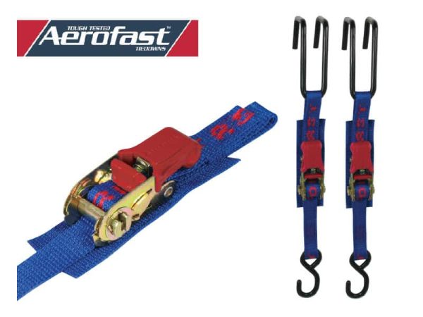 215062 Aerofast™ Ratchet Tie Downs - Heavy Duty Transom 500kg