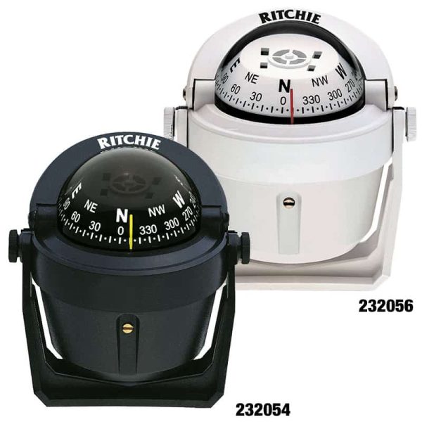 232056 Ritchie Compass - Explorer Bracket Mount White B-51W