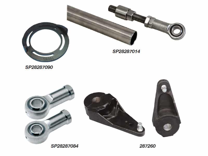 Steering Tiller Lever 110 P-B 203mm Crs