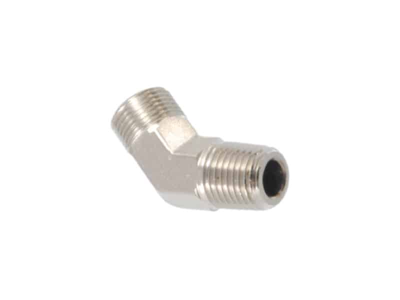 Fitting 45 Deg 1/4Npt - 3/8Tube Pk Of 2