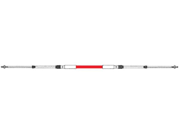 303254 Seastar CCX633 XTREME™ Premium Control Cable Red 54Ft