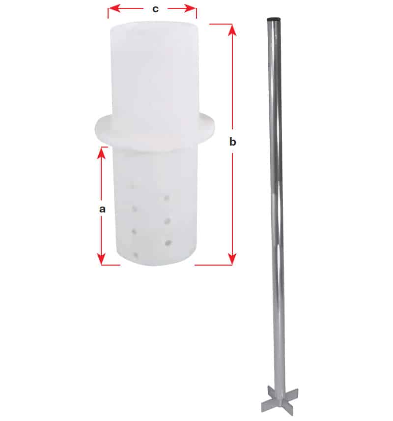 395050 Sant Marine Berley Buckets - Marlin Board Mount Small
