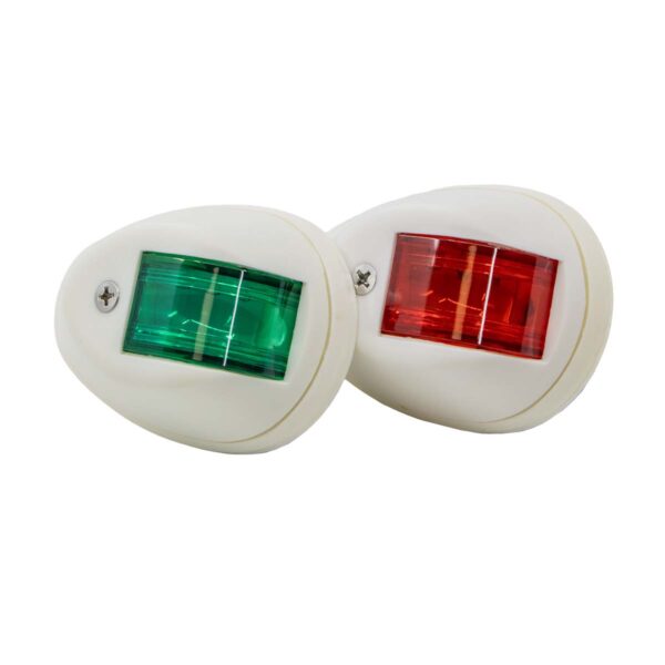 121032 BLA Navigation Light Side Mount White Pair Port & Starboard