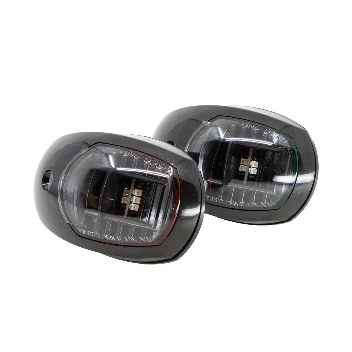 121038 BLA Navigation Lights – LED Side Mount Black