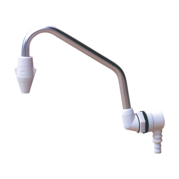 134004 Whale Tuckaway Faucets White On Off FT1276