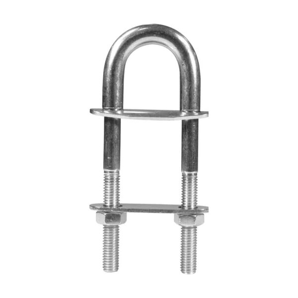 165016 U Bolt Stepped G316 Stainless Steel 10mm X 75mm